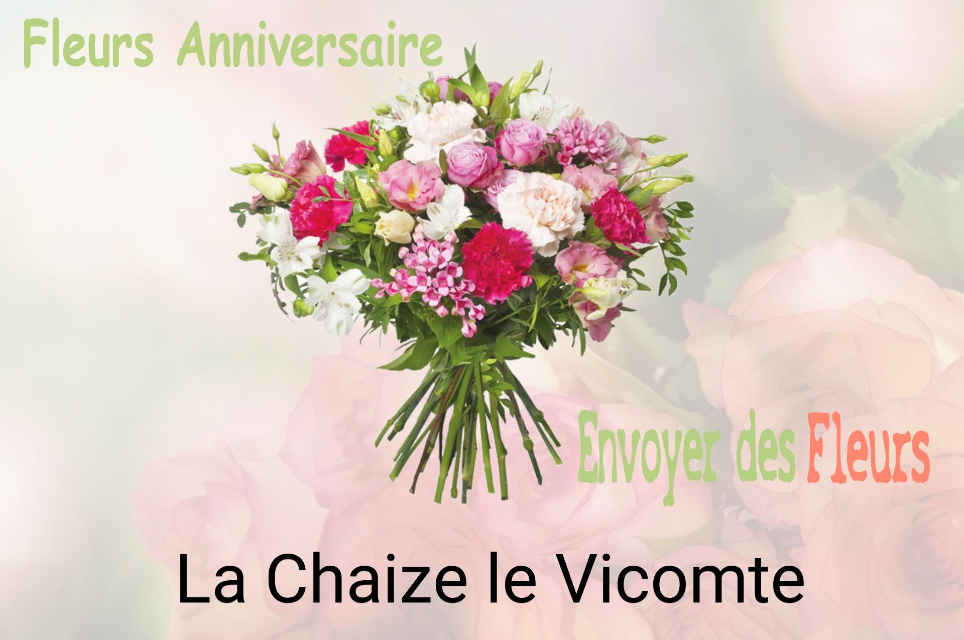 Bouquet de fleurs d’anniversaire livré à La Chaize-le-Vicomte
