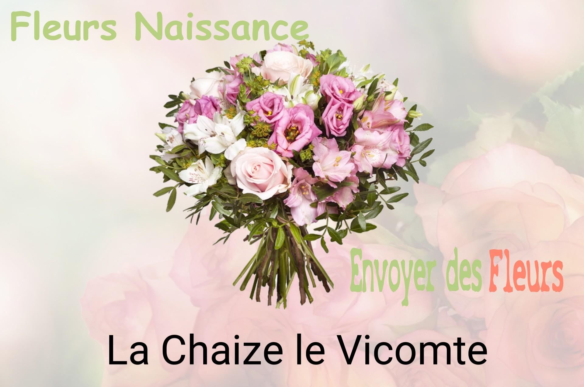 Bouquet de fleurs de naissance livré à La Chaize-le-Vicomte